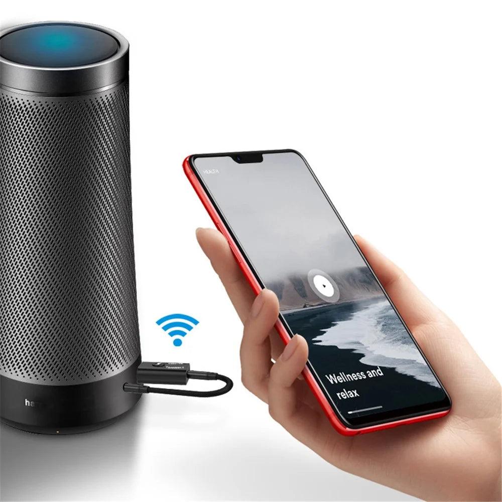 Bluetooth-compatible 5.0 USB Transmitter and Receiver 2 in 1 Adapter - 6