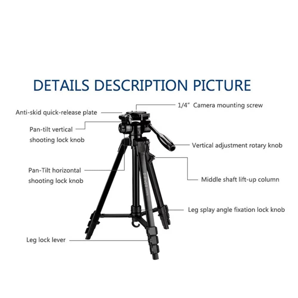 DIGIPOD Portable SLR Camera Tripod Digital Camera Bracket - 5
