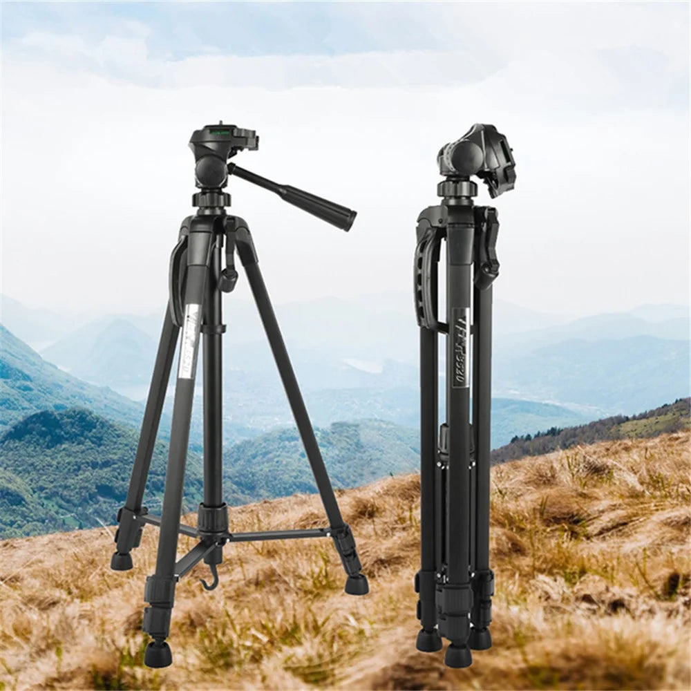 WEIFENG 3520 Aluminum Alloy with Three-way Panel Ball Head Tripod for Canon Nikon Sony SLR (with Maximum Load of 3kg) - 1
