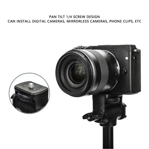 YUNTENG VCT-6688 Selfie Stick Holder for Live Streaming Bluetooth-compatible Camera Phone Extendable Tripod - 2