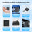 B1 3.5mm Car Audio Adapter HiFi Sound Hand-Free Call Bluetooth-compatible 5.3 AUX Receiver - 3