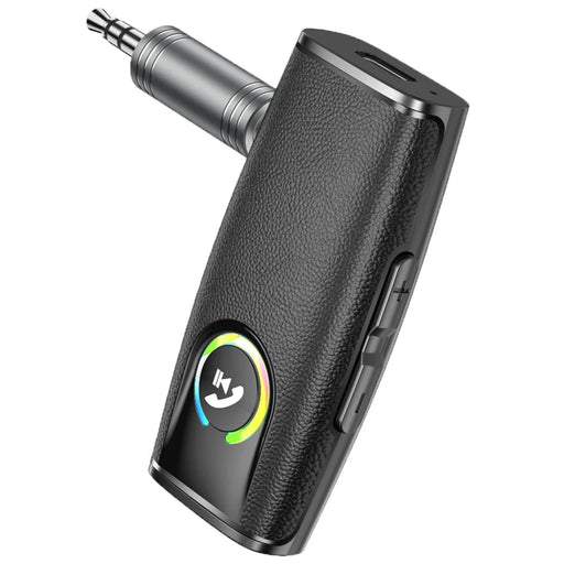 EARLDOM ET-M92 Bluetooth-compatible 5.3 Car Audio Adapter Hand-Free Call 3.5mm AUX Receiver - 1