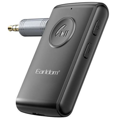 EARLDOM ET-BR02 Bluetooth-compatible 5.3 Adapter Hand-Free Call 3.5mm AUX Car Audio Speaker Stereo Receiver - 1