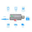 EARLDOM ET-BR12 Bluetooth-compatible 5.3 Audio Receiver AUX TF Music Playback USB Adapter - 3
