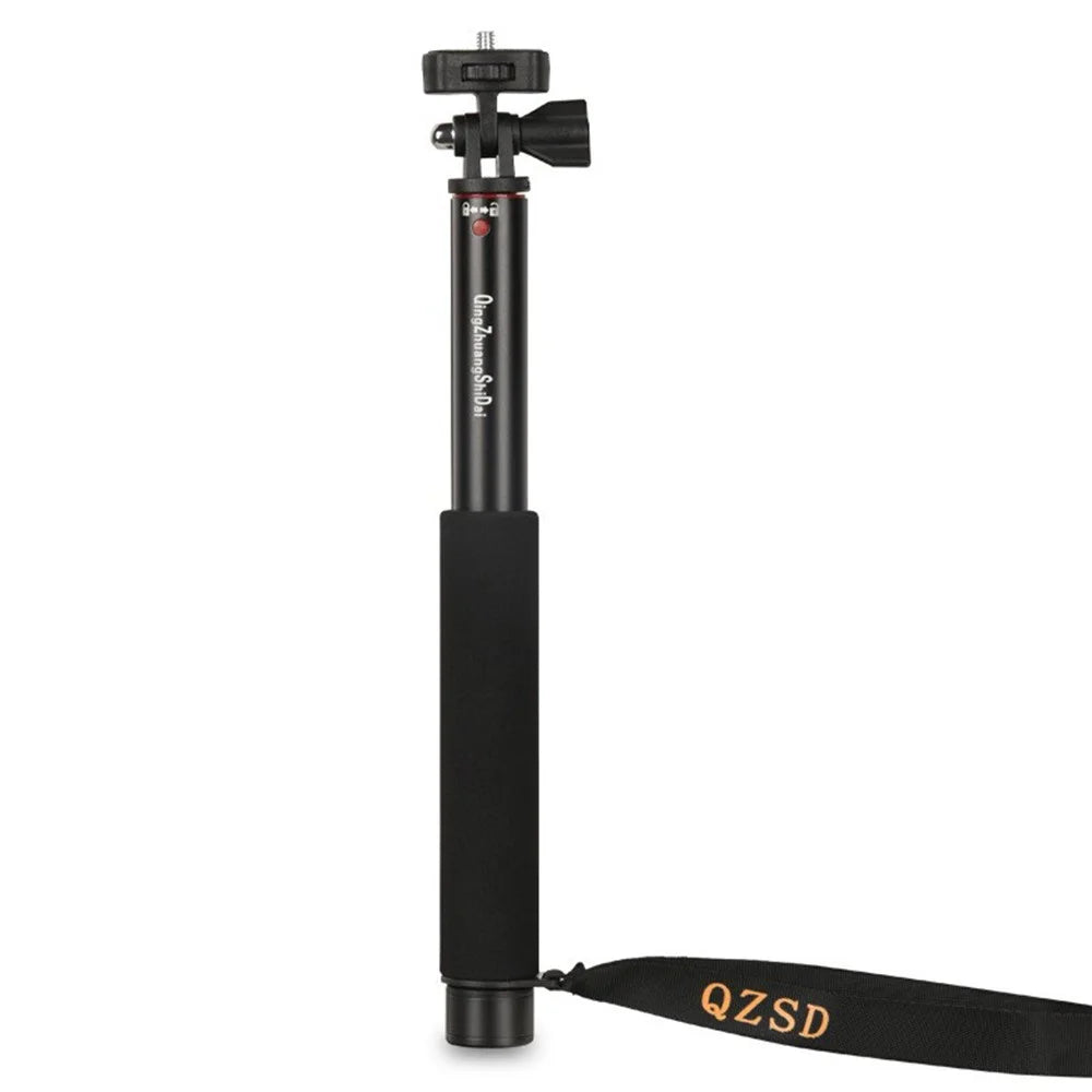 QZSD ZP002 127cm Camera Phone Aluminum Alloy Extendable Rod Handheld Selfie Stick - 1