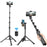 QZSD ZP100B 162cm Aluminum Alloy Extendable Phone Stand Bluetooth-compatible Selfie Stick Live Streaming Tripod - 1