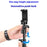 QZSD ZP100B 162cm Aluminum Alloy Extendable Phone Stand Bluetooth-compatible Selfie Stick Live Streaming Tripod - 6
