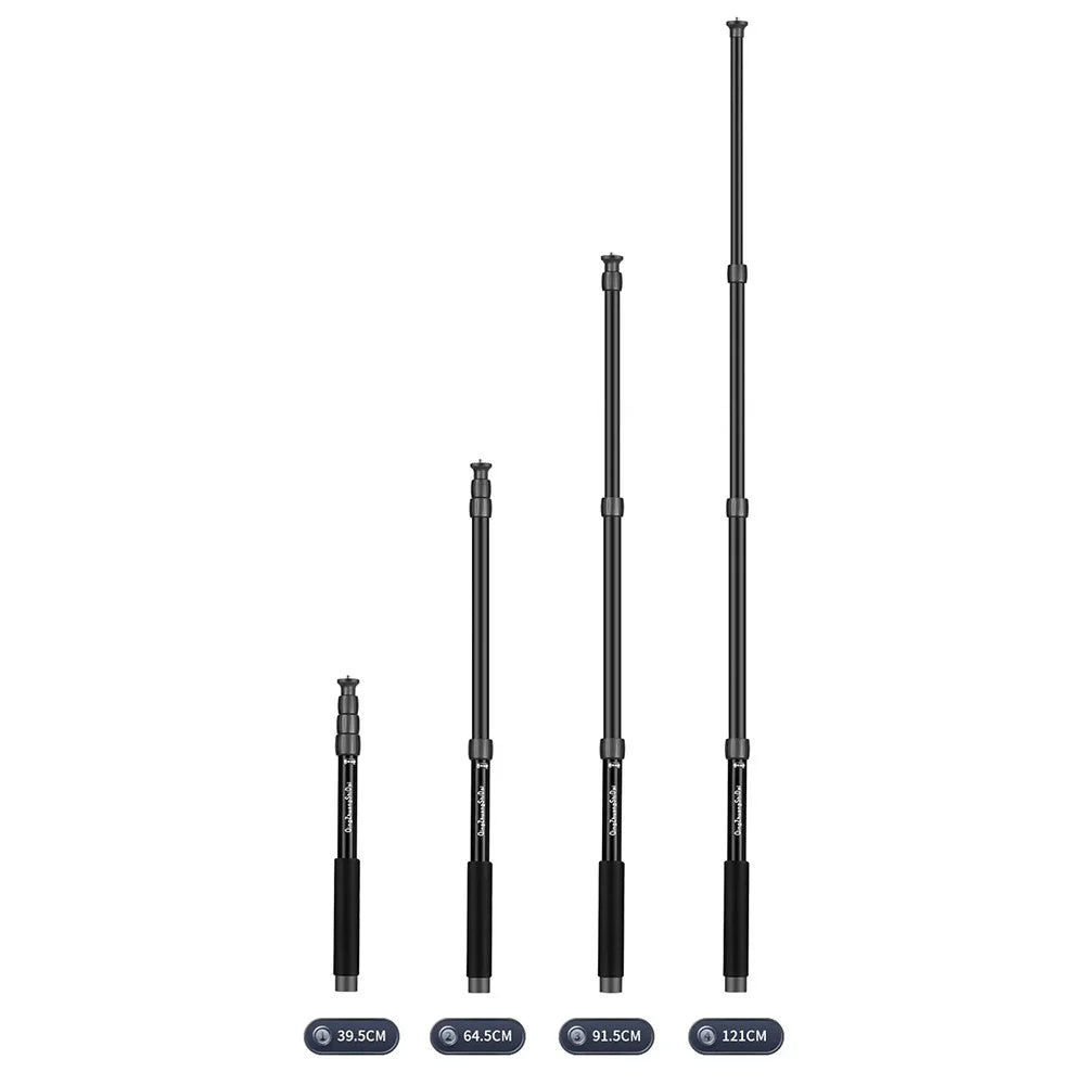 QZSD Q116 Telescopic Phone Camera Holder Selfie Stick Tripod Desktop Floor Stand Live Streaming Bracket - 7