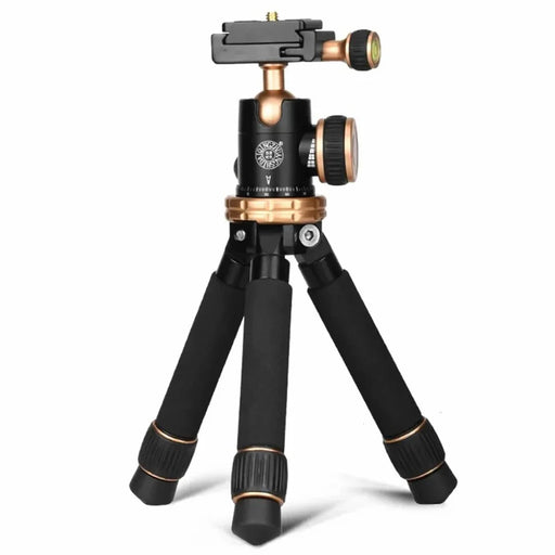 QZSD Q166Z Mini Portable Aluminum Alloy+ABS SLR Camera Stand Desktop Tripod - 1