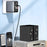 H6 Bluetooth-compatible 5.3 Transmitter Audio Bluetooth-compatible Receiver Adapter with Remote Control - EU Plug - 5