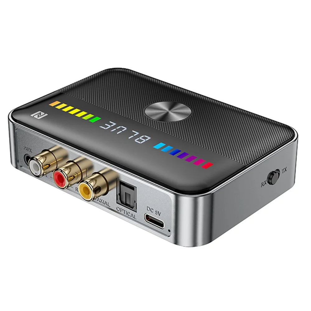 OMS-M13 Bluetooth-compatible 5.3 Transmitter Receiver Coaxial Optical Bluetooth-compatible Adapter - 1