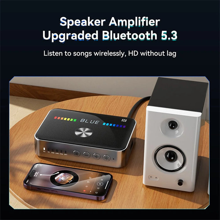 OMS-M13 Bluetooth-compatible 5.3 Transmitter Receiver Coaxial Optical Bluetooth-compatible Adapter - 7