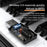 T9 USB Bluetooth-compatible Transmitter and Receiver with 3.5mm Audio Cable for Speaker, TV, Car Audio System - 5