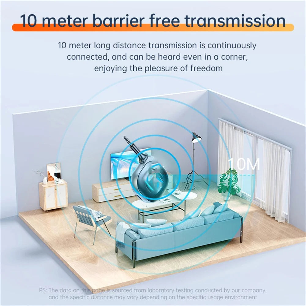 C79 Car Audio Bluetooth-compatible Transmitter Receiver 3.5mm Aux Adapter for Speaker Amplifier - 3