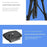 QZSD Q111H SLR Camera Phone Stand Aluminum Alloy+ABS Telescopic Live Streaming Photography Tripod - 5