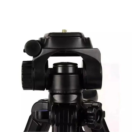 QZSD Q111 SLR Camera Floor Stand Aluminum Alloy + ABS Telescopic Live Streaming Photography Tripod - 2