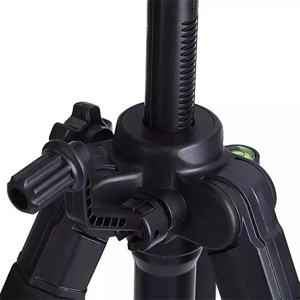 QZSD Q111 SLR Camera Floor Stand Aluminum Alloy + ABS Telescopic Live Streaming Photography Tripod - 5