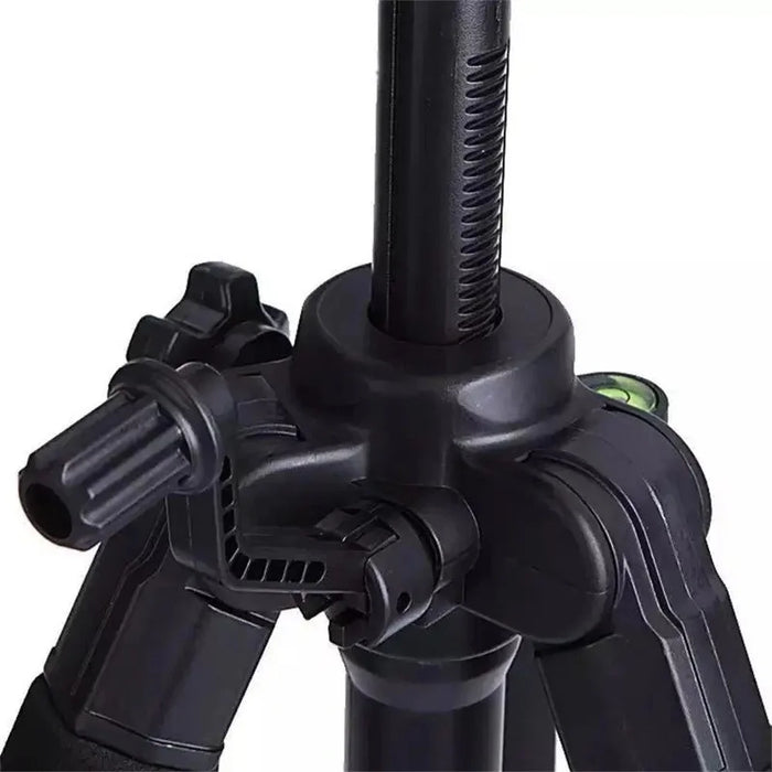 QZSD Q111 SLR Camera Floor Stand Aluminum Alloy + ABS Telescopic Live Streaming Photography Tripod - 5