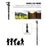 ZOMEI Q666C Folding Carbon Fiber 5-Section Portable Tripod for SLR Camera Outdoor Floor Stand, Black - 3