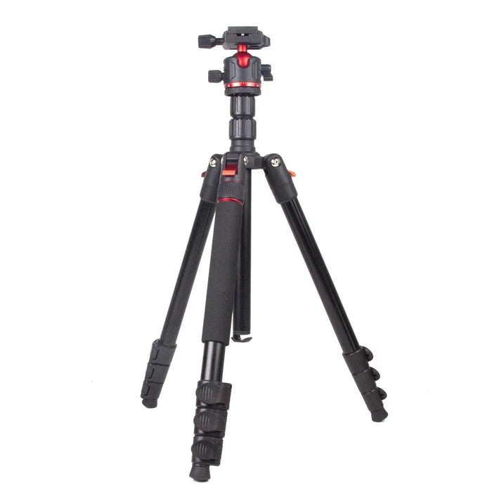 ZOMEI Q173 Camera Tripod 4-Section Retractable Multi-Function Tripod Micro SLR Mobile Phone Live Streaming Stand - 1