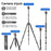 ZOMEI Q173 Camera Tripod 4-Section Retractable Multi-Function Tripod Micro SLR Mobile Phone Live Streaming Stand - 7