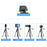 ZOMEI 1200 SLR Camera Phone Floor Stand Telescopic Live Streaming Photography Tripod - 4