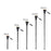 ZOMEI Q310 Photo Tripod Fluid Head Bracket 4-Section Large Size High Load-Bearing Mobile Phone Camera Universal, Black - 3