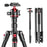ZOMEI G200 Camera Tripod 2m 5-Section Multi-Function Folding Stand Universal Mobile Phone Live Broadcast Bracket - 1