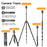 ZOMEI G200 Camera Tripod 2m 5-Section Multi-Function Folding Stand Universal Mobile Phone Live Broadcast Bracket - 3