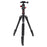 ZOMEI M5 Photo Camera Lightweight Travel Aluminum Tripod Monopod Compact Portable Photo 4-Section Tripod Stand, Black - 1