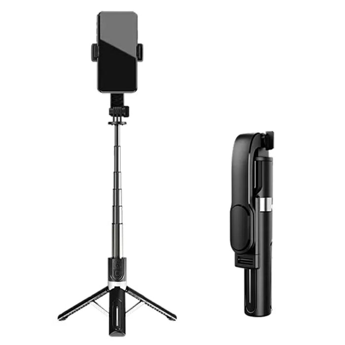 JMARY KT-219 6 Sections Extendable Selfie Stick Tripod Stand with Remote Control - 1