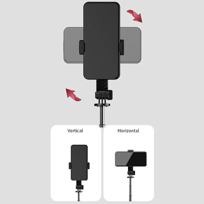 JMARY KT-219 6 Sections Extendable Selfie Stick Tripod Stand with Remote Control - 5