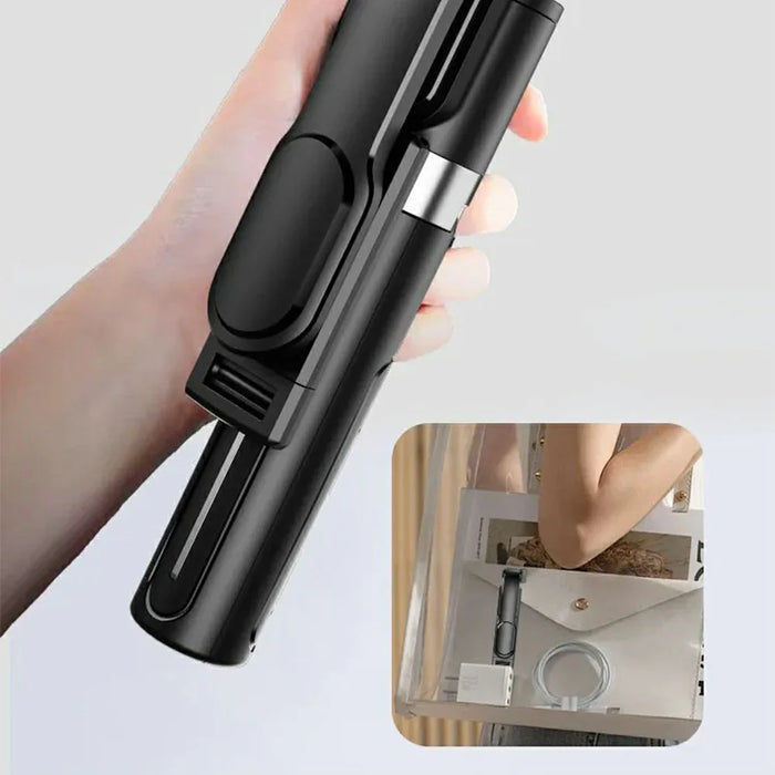 JMARY KT-219 6 Sections Extendable Selfie Stick Tripod Stand with Remote Control - 7