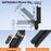JMARY KT-259 8-Section Retractable Selfie Stick Tripod with 360 Degree Rotating Phone Clip - 7