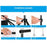 2x3m Photo Studio Background Stand Metal Tube Photography Backdrop Cloth Support Bracket - 4