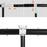2 x 1.5m T-Type Stand Background Support Kit with Square Sandbag for Photography / Videography Studio - 3