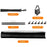 2 x 1.5m T-Type Stand Background Support Kit with Square Sandbag for Photography / Videography Studio - 7