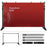 Portable Backdrop Stand 3.3 x 3.3m Display Frame Poster Stand Advertising Board Exhibition Panel - 2