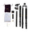 ZOMEI Z818 DSLR Camera Photography Tripod 4-Section Foldable Lightweight Alloy Stand - Gold - 6