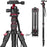 UEGOGO C11 Camera Tripod Photography Video Stand Smartphone Live Streaming Support Bracket - Black+Red - 1