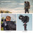 UEGOGO C11 Camera Tripod Photography Video Stand Smartphone Live Streaming Support Bracket - Black+Red - 2
