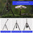 UEGOGO C11 Camera Tripod Photography Video Stand Smartphone Live Streaming Support Bracket - Black+Red - 6