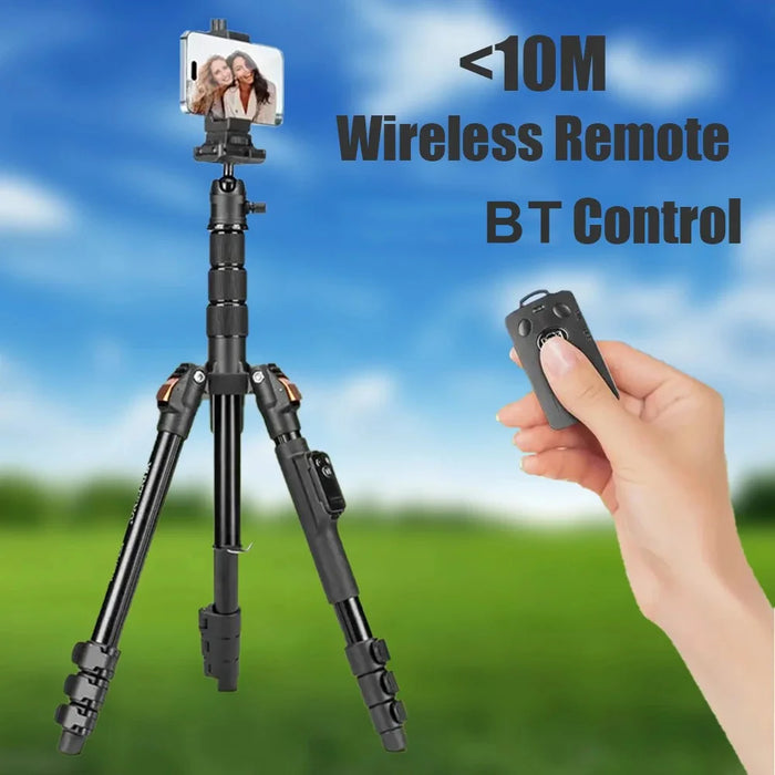 YUNTENG VCT-180 Foldable Photography Live Streaming Stand Camera Tripod Smartphone Bluetooth-Compatible Selfie Stick - 4