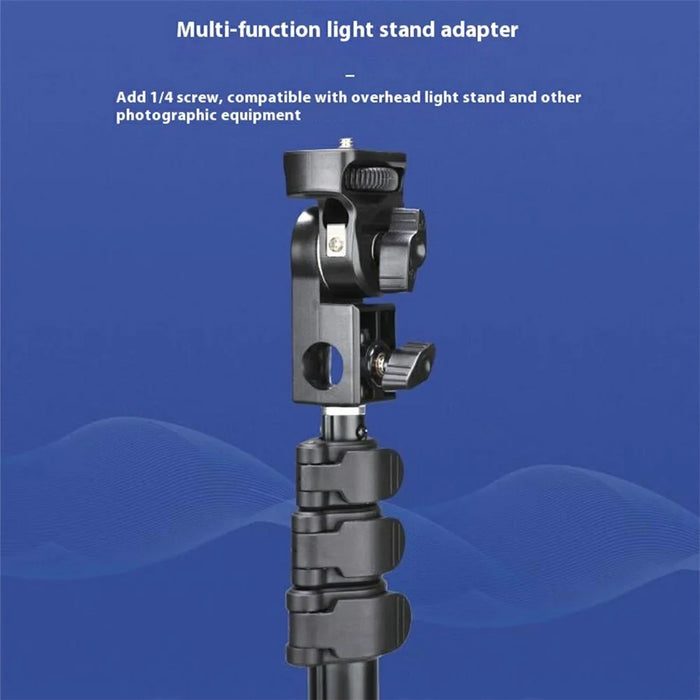 YUNTENG VCT-5228 Portable Light Stand Phone Vlog Photography Live Streaming Aluminum Alloy Extendable Tripod - 3
