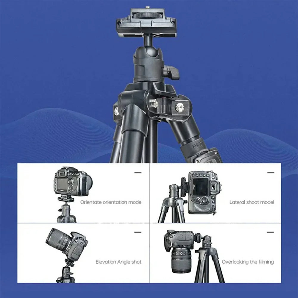 YUNTENG UT-360N Camera Phone Vlog Video Tripod Outdoor Photography Live Streaming Bluetooth-Compatible Selfie Stand - 4