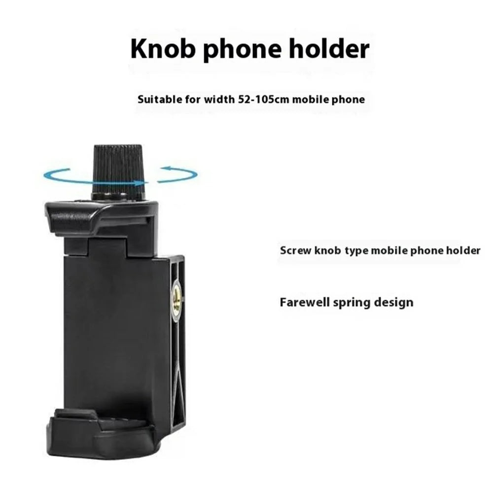 YUNTENG VCT-6828RM Camera Phone Tripod Stand Vlog Video Bluetooth-Compatible Selfie Live Streaming Photography Bracket - 5