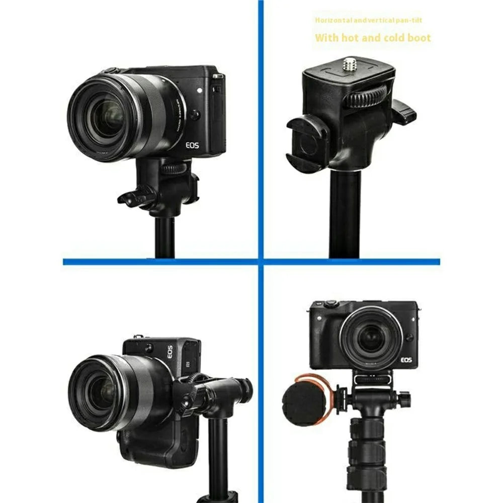 YUNTENG VCT-91666L Camera Tripod Vlog Video Stand Selfie Stick Phone Bluetooth-Compatible Live Streaming Bracket - 7
