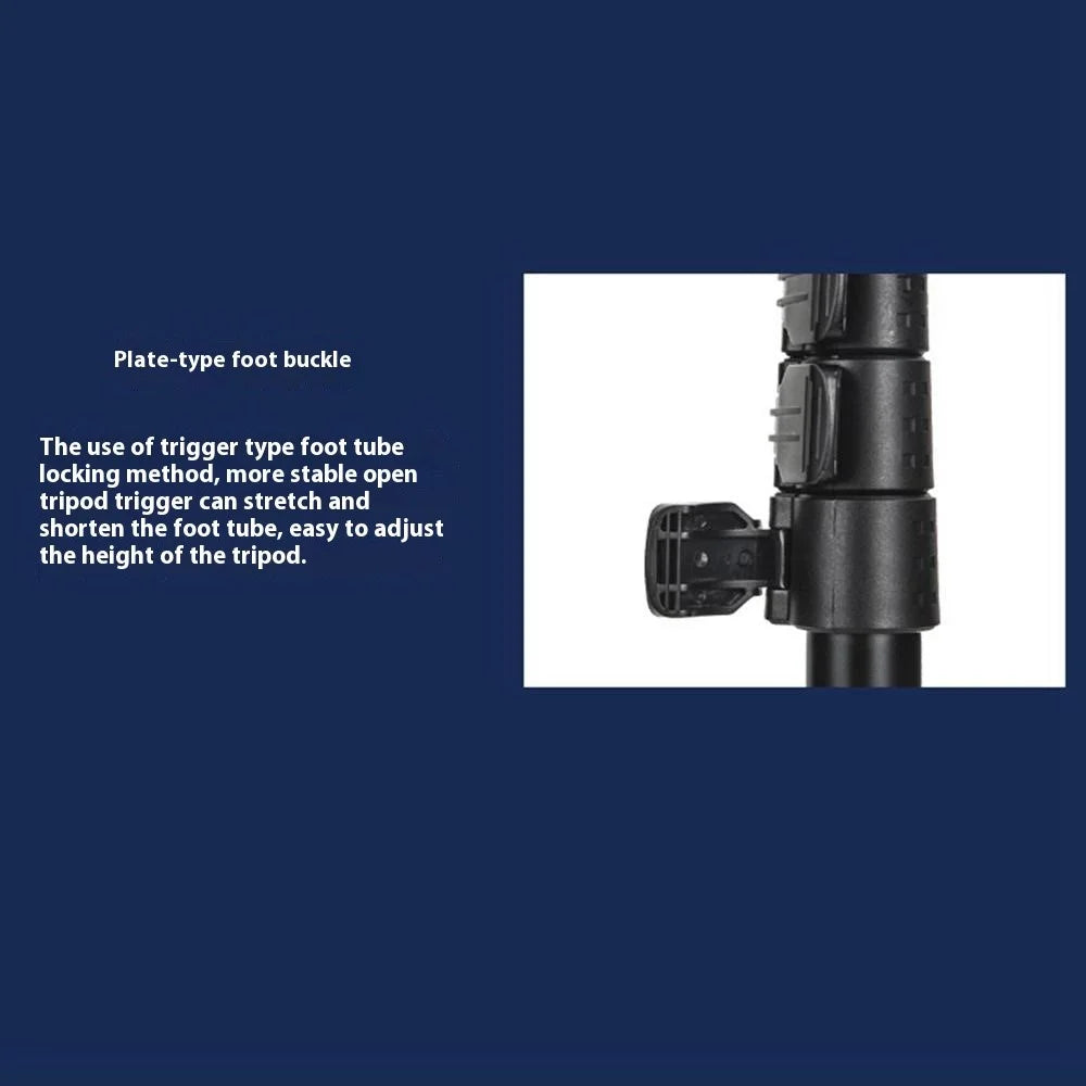 YUNTENG 638 Camera Tripod Monopod Aluminum Alloy Extendable Live Streaming Stand Phone Holder - 7