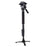 YUNTENG VCT-588 Extendable DSLR Camera Camcorder Hydraulic Fluid Gimbal Monopod with Support Foot - 1
