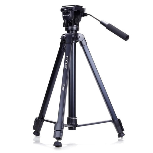 YUNTENG VCT-860AV Camera Tripod Professional Hydraulic Damping Fluid Head Stand - 1